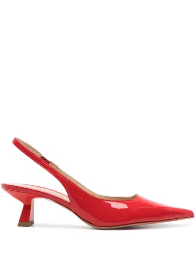 Roberto Festa Arabel 50mm Slingback Pumps In Red