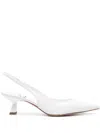 Roberto Festa Arabel 60mm Slingback Pumps In White