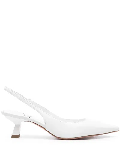 Roberto Festa Arabel 60mm Slingback Pumps In White