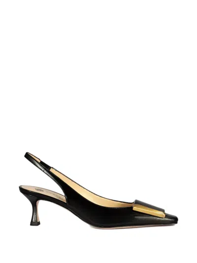 Roberto Festa Arienne Slingback Pumps In Black