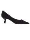 Roberto Festa Arnet Black Suede Pumps In Black