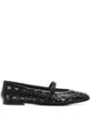 Roberto Festa Besset Ballet Flats In Black