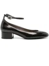 ROBERTO FESTA BLACK CALF LEATHER MARGO PUMPS