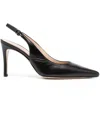 dressing gownRTO FESTA BLACK LAVINIA 85MM SATIN SLINGBACK