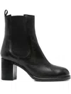 Roberto Festa 70mm Elastic-panel Block-heel Boots In Black