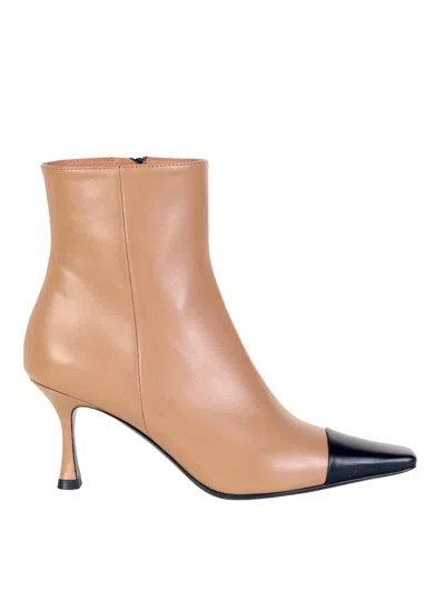 Roberto Festa Ankle Boot In Beige