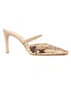 Roberto Festa Sequin Pointed 90mm Mules In White