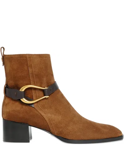 Roberto Festa Cala Ankle Boots In Brown