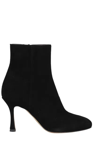 Roberto Festa 75mm Linat Boots In Nero