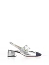 Roberto Festa Chanel Slingback Double Leather Strap