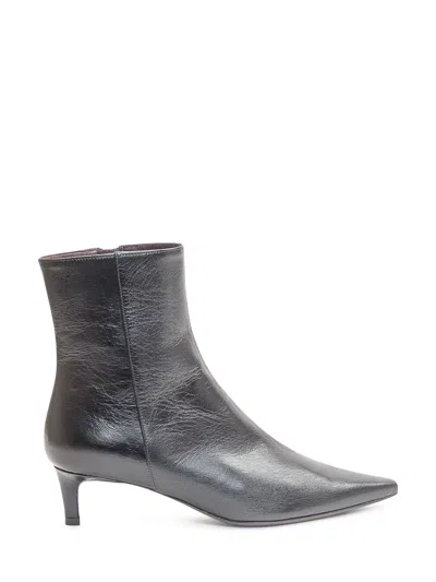 Roberto Festa Chic High-top Ankle Boots In Black