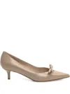 Roberto Festa David Leather Pumps In Nude