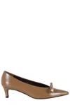 Roberto Festa Decolleté Shoes With Long Toe In Brown