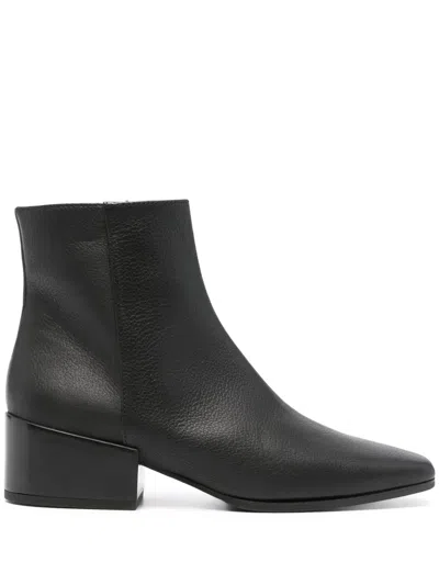 Roberto Festa Denver 60mm Leather Boots In Schwarz