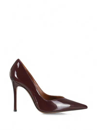 Roberto Festa Diletta Leather Heeled Pumps In Red