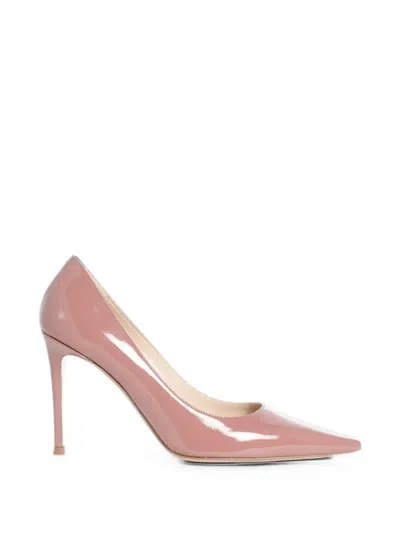Roberto Festa Elais Patent-leather Heeled Pumps In Multi