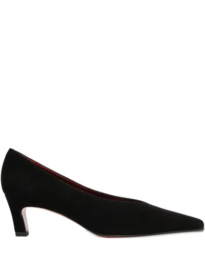 Roberto Festa Falira Suede Pumps In Black
