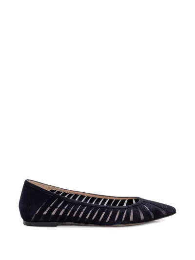 Roberto Festa Febe Cut-out Ballet Flats In Blue