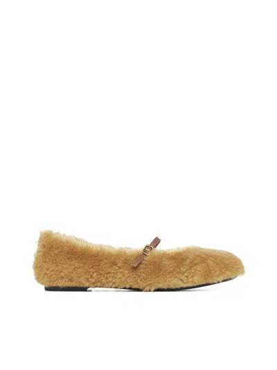 Roberto Festa Flat Shoes In Brown