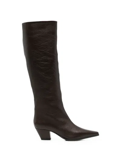 Roberto Festa Fredine Pointed-toe Boots In Brown