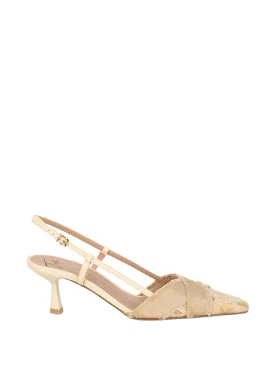 Roberto Festa Fringed-detail Pumps In Neutral
