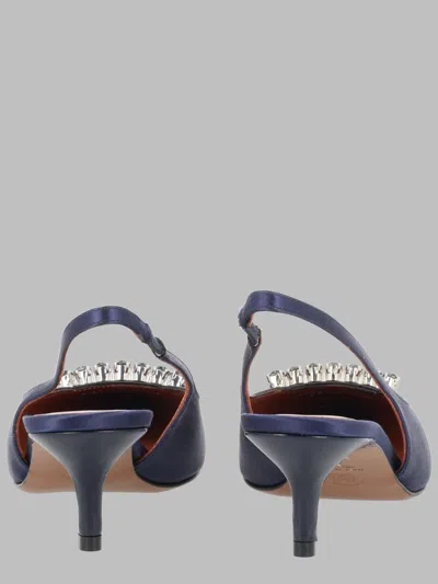 Roberto Festa Futura Slingback Heels With 4.5 Cm Heel In Blue