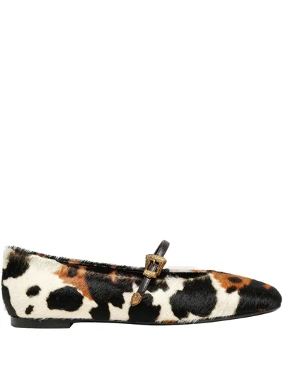 Roberto Festa Grisel Ballet Flats In Animal Print