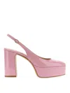 Roberto Festa Woman Sandals Light Pink Size 9.5 Leather In Nude & Neutrals