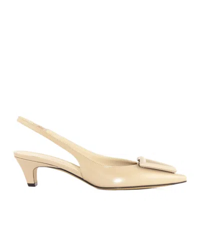 Roberto Festa High-heeled Sandals In Nude