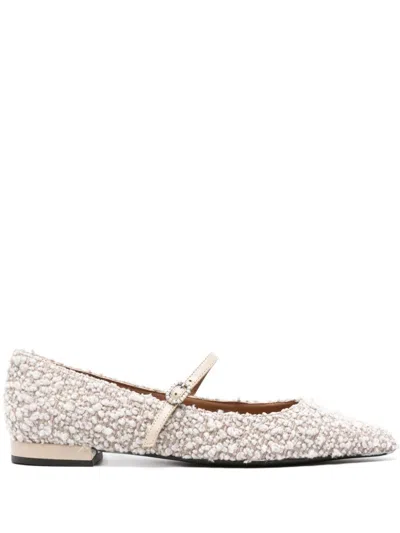 Roberto Festa Icaro Ballet Flat In Neutrals