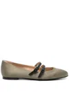 Roberto Festa Julia Ballet Flats In Green