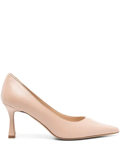 Roberto Festa Kate 70mm Leather Pumps In Pink