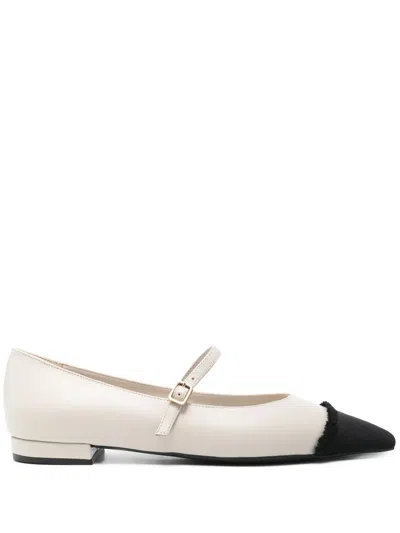 Roberto Festa Lauro Ballerinas In Neutrals