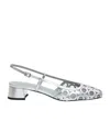 Roberto Festa Dilly Slingback Sandals In Gray