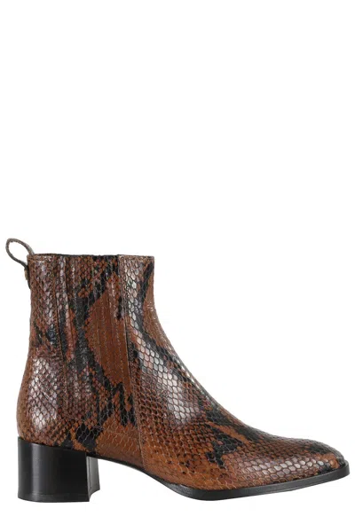 Roberto Festa Leda Ankle Boot In Brown