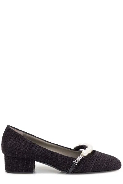 Roberto Festa Liana Pumps In Black Wool