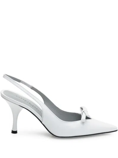 Roberto Festa Marigold Slingback Pumps In White