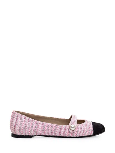 Roberto Festa Mary Jane Flats In Pink