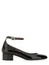 Roberto Festa Margot Mary Jane Flats In Black