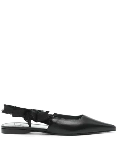 Roberto Festa Mey Ballet Flats In Black