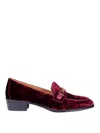 Roberto Festa Flat Shoes In Dark Red