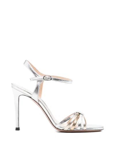 Roberto Festa Multi-strap Sandals In Silver