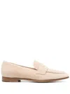 Roberto Festa Novia Suede Loafers In Pink