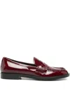 Roberto Festa Patent-leather Loafers In Red