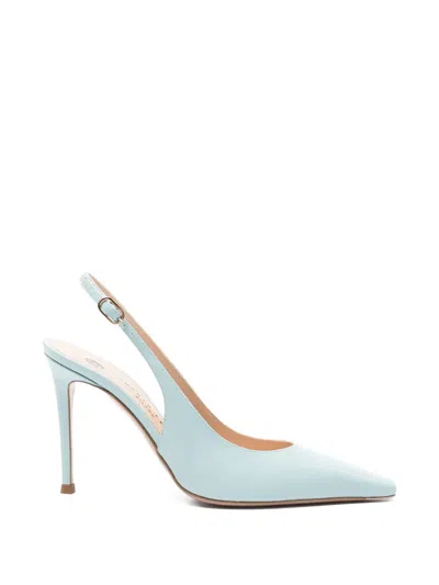 Roberto Festa Point Slingback Pumps In Blue