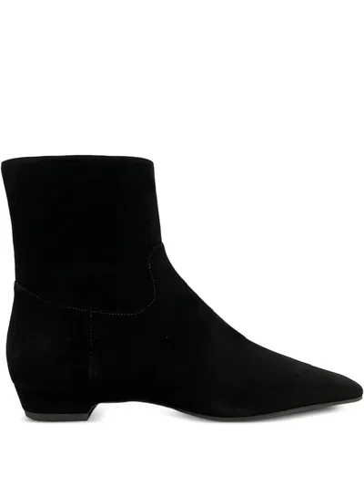 Roberto Festa Pointed Boots In Black