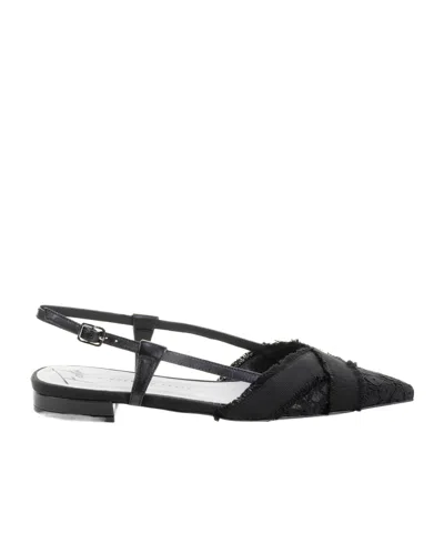 Roberto Festa Pointed Flat Sandals