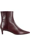 Roberto Festa Pointed-toe Boots In Red