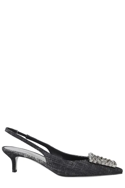 Roberto Festa 40mm Futura Pumps In Black