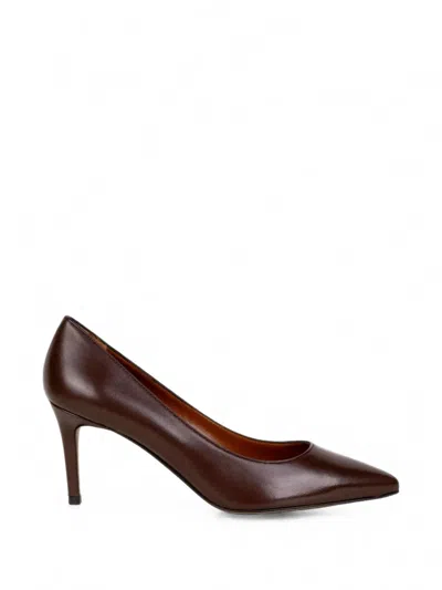 Roberto Festa Pointed-toe Pumps In Brown